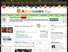 Tablet Screenshot of almanacco.org